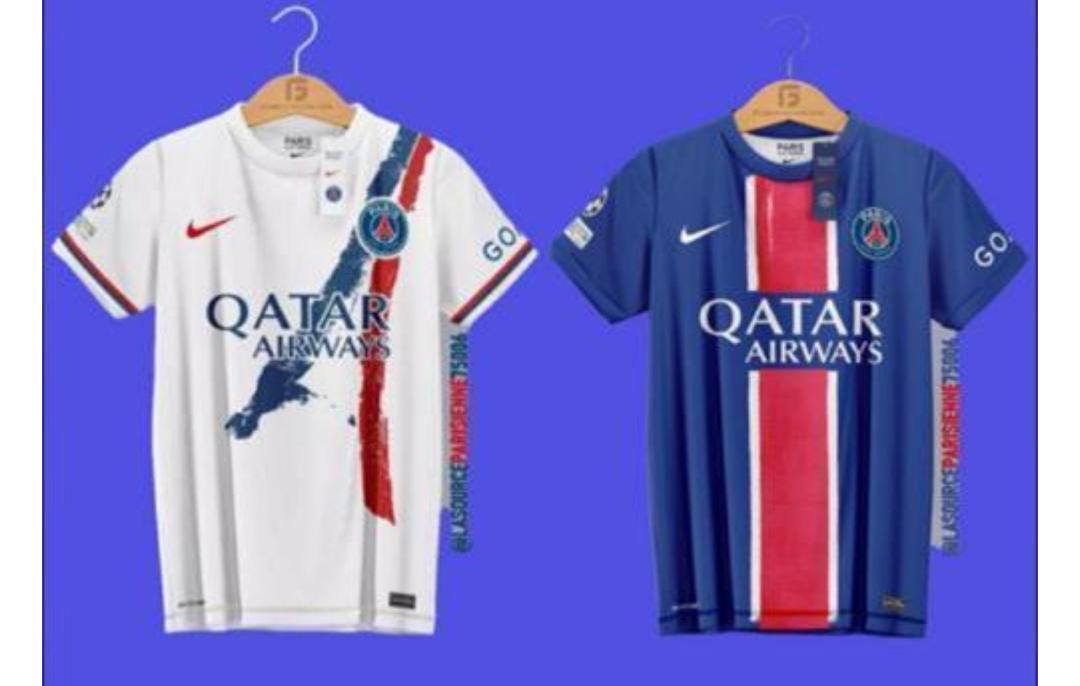 PSG 2024/25 jerseys